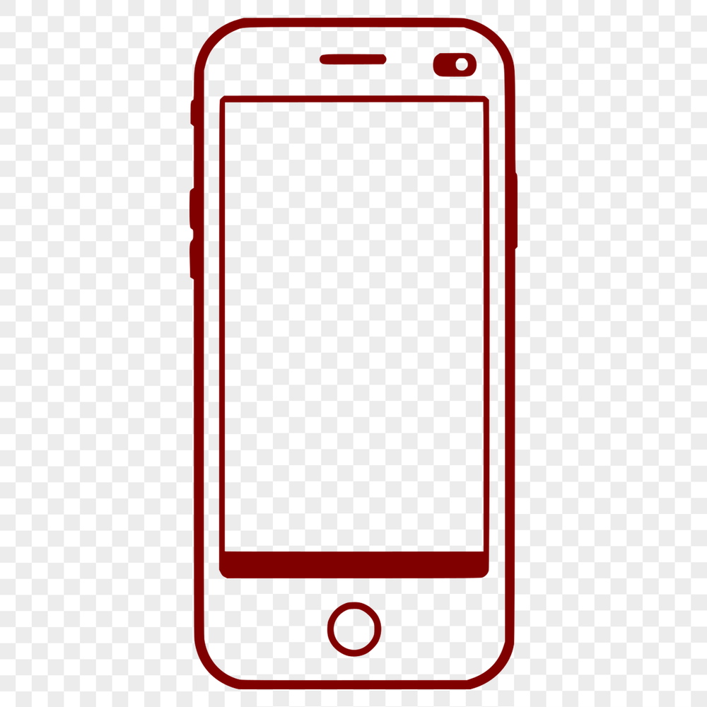 Digital Mobile Device Artwork A stylized illustration of a smartphone with various digital features.