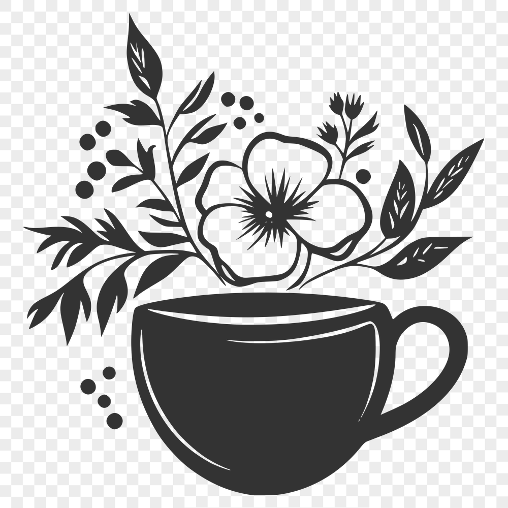 Free Free Coffee Cup - Free DXF Download, Commercial Use