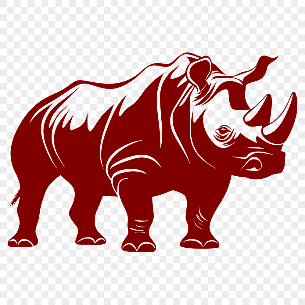 Rhino In DXF Format - Free Digital Download, Commercial Use