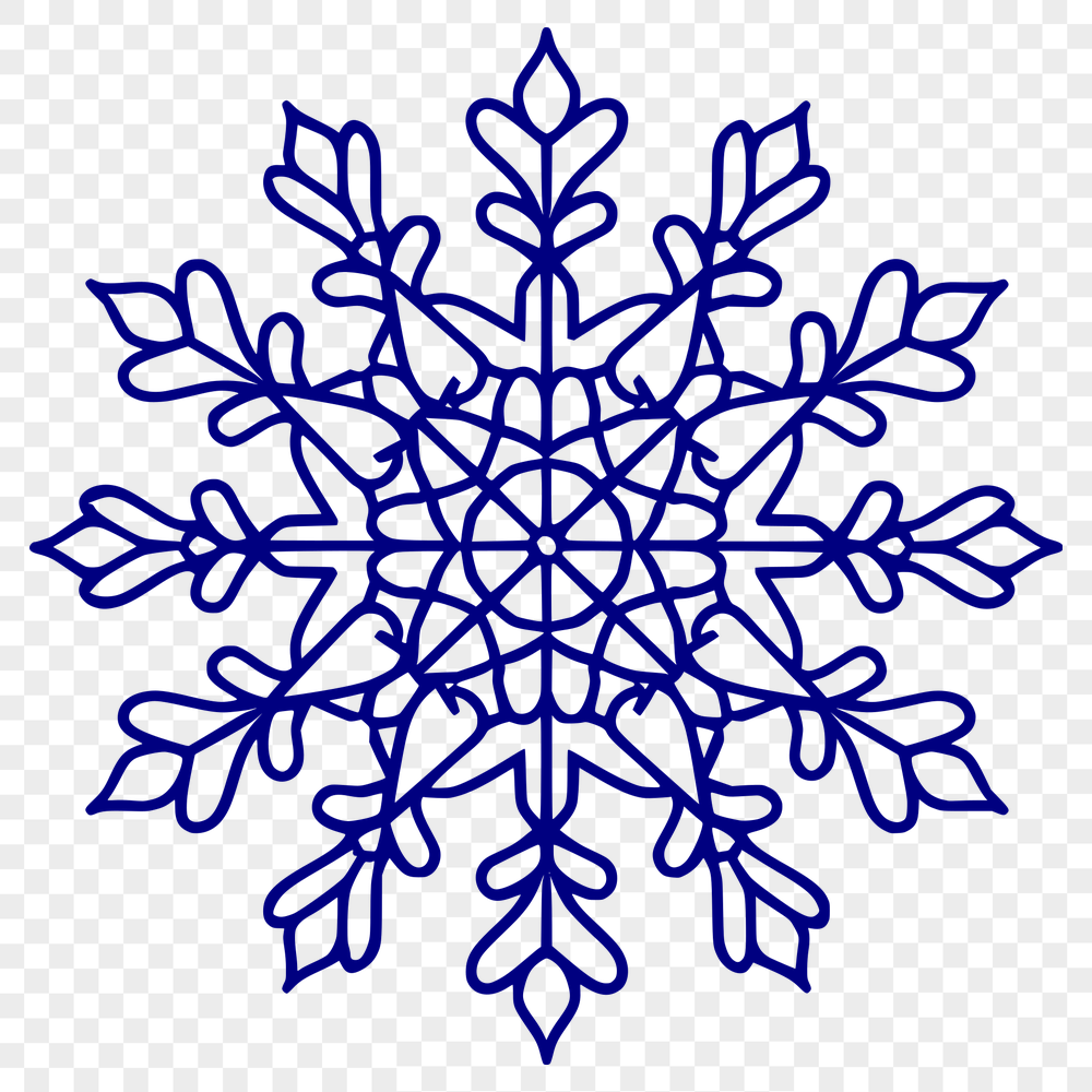 Unique Snow In SVG Format