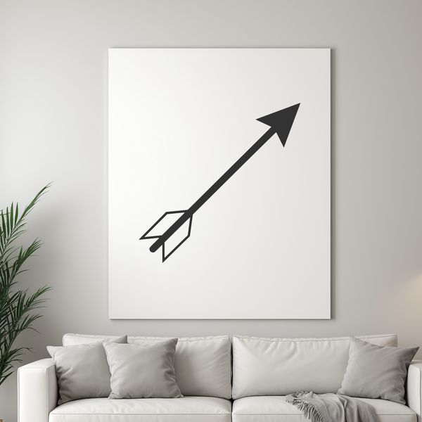 Vector arrow for cutting machines and laser engraving