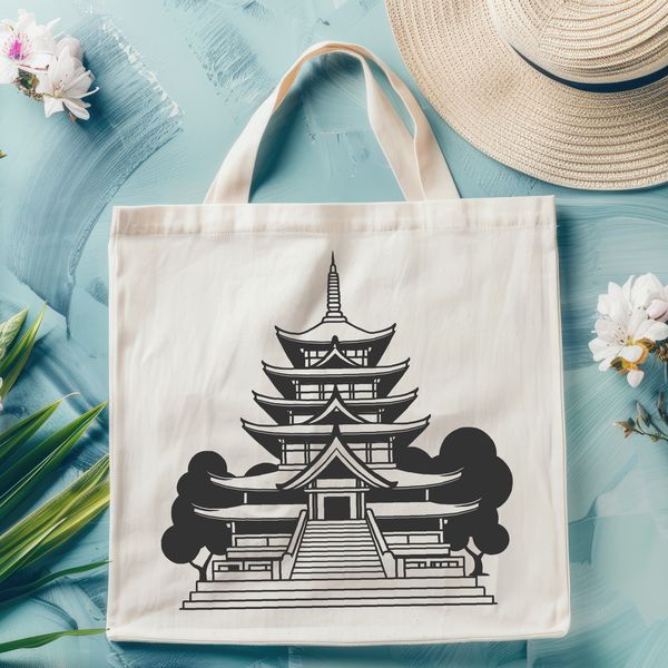 A Buddhist temple structure with intricate details and traditional architecture.