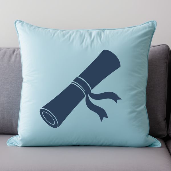 An outline design of a scroll, suitable for commercial or personal use in various creative projects.