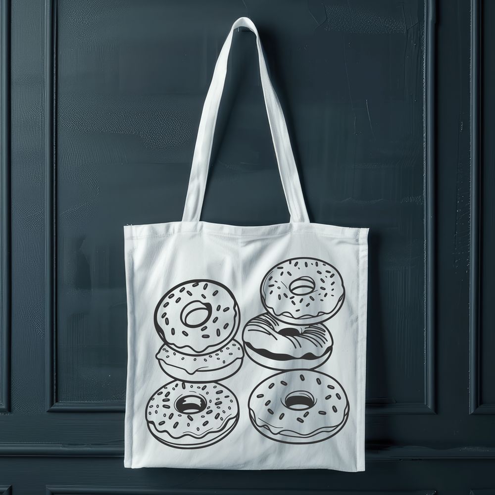 Delicious Donut Vector Graphics Donut illustration vector graphic for design and printing.