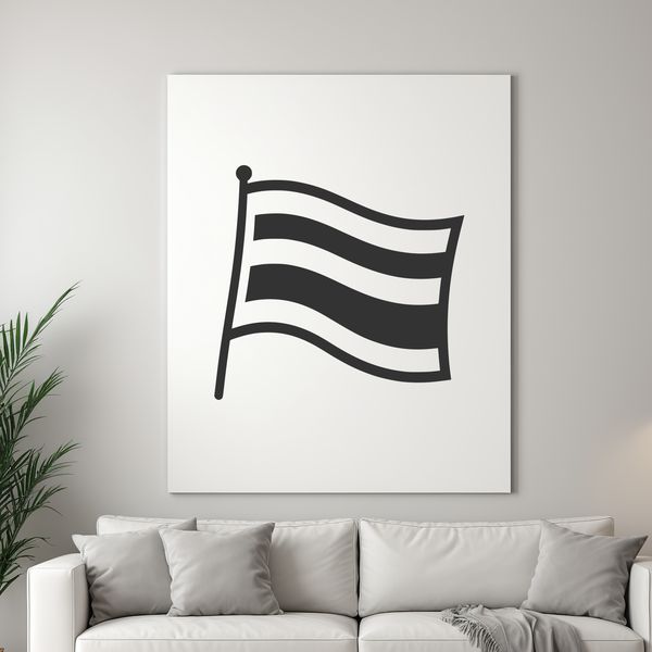 An SVG illustration of a country's official emblem.