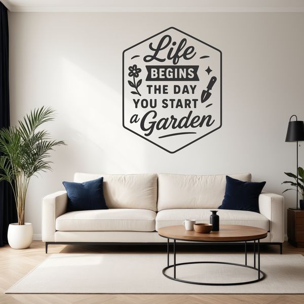 A collection of inspirational gardening quotes for garden enthusiasts to display in their gardens or homes.