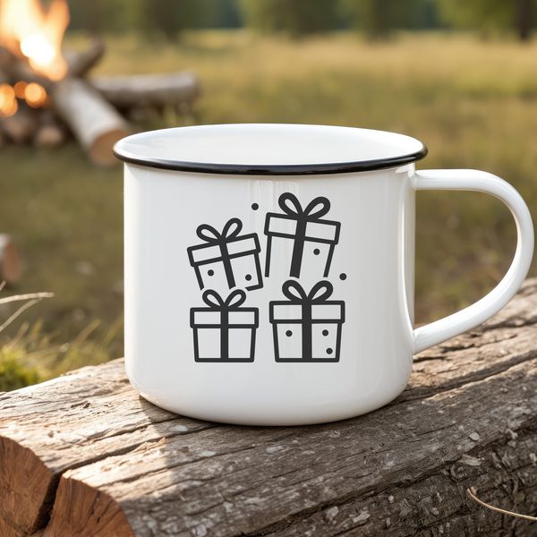 A wrapped gift box with a bow and ribbon, suitable for various occasions.