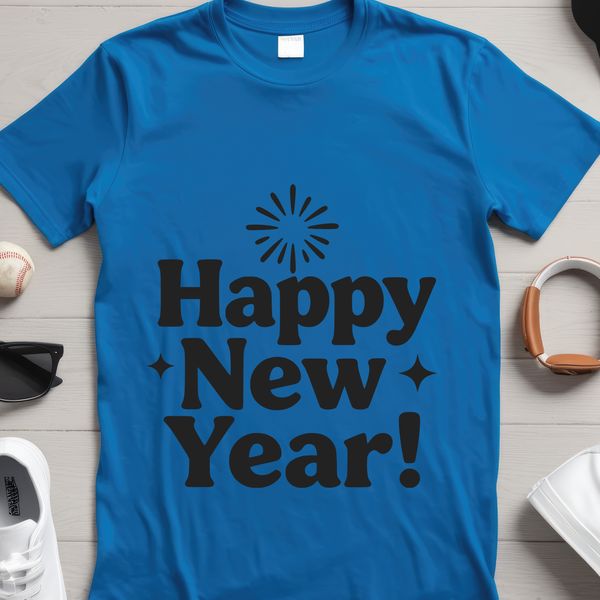 SVG graphic illustration of a new year's theme, featuring inspirational quotes and a modern design.