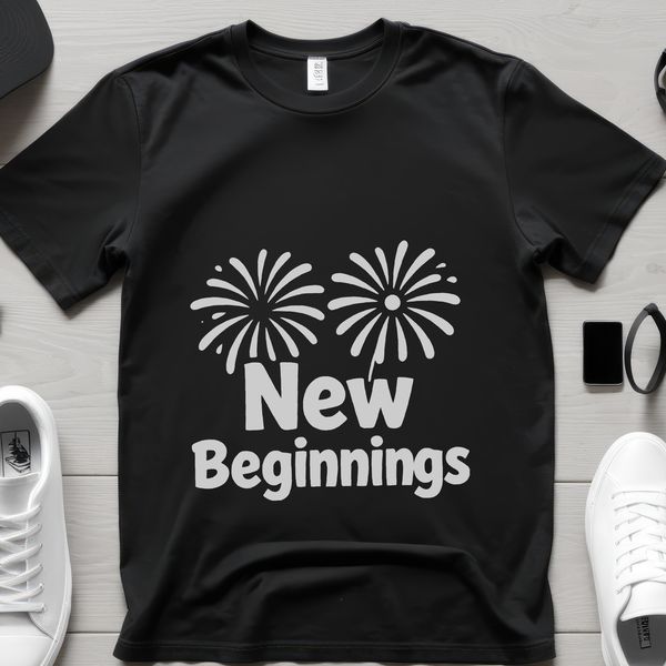 Vector illustration of a new year with quotes and inspirational phrases.