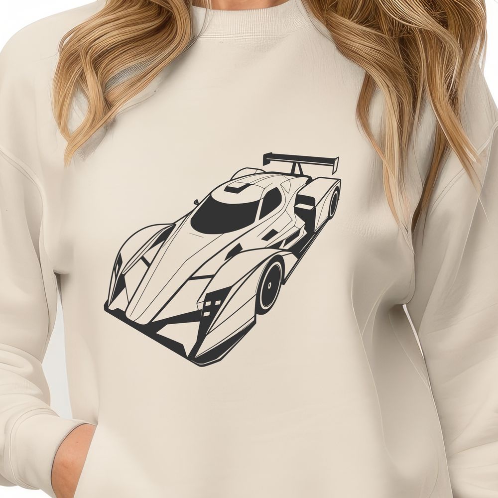 Speed Machine Design A high-speed racing car with sleek design features.