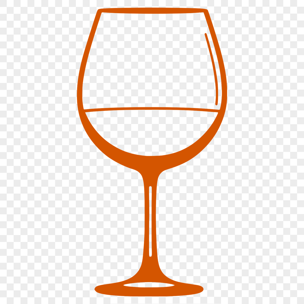 SVG Poured Drink Design A bottle-less illustration of a poured drink, depicted in a vector style.