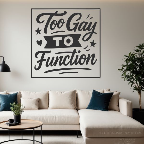 Vibrant LGBTQ Quotes SVG Design LGBTQ-inspired quote vector graphic in bold, easy-to-cut font.