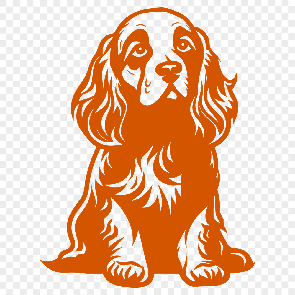 Unique Cocker Spaniel Printable Artwork