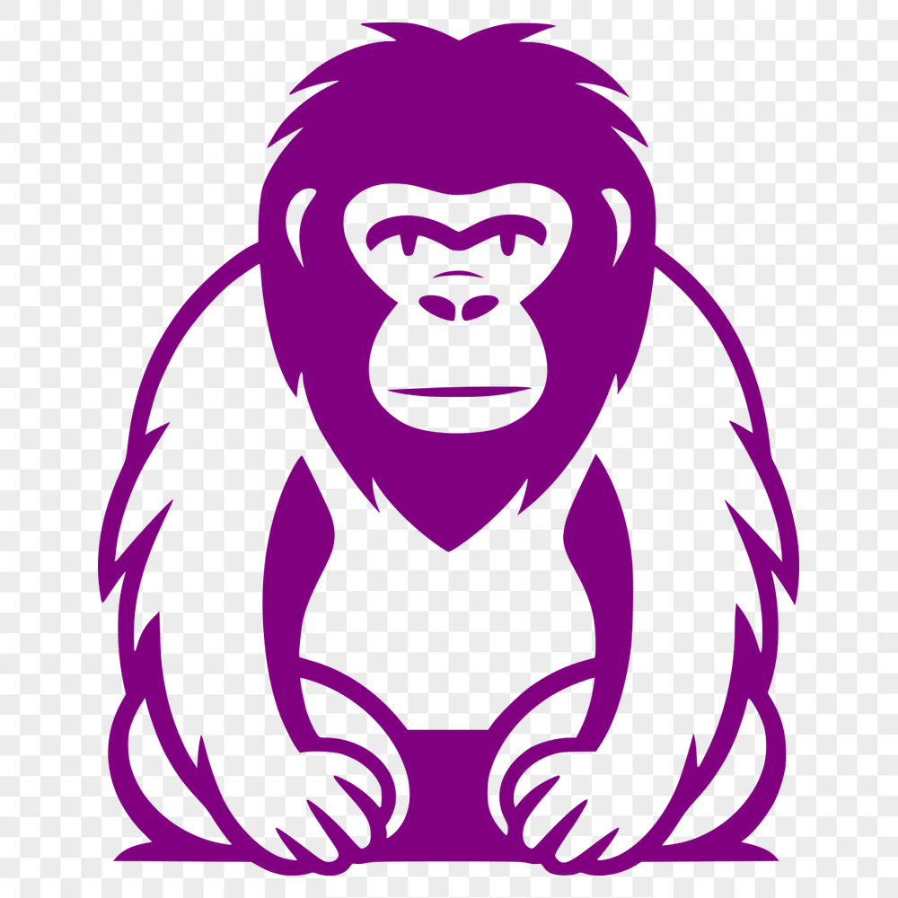 Creative Gorilla SVG