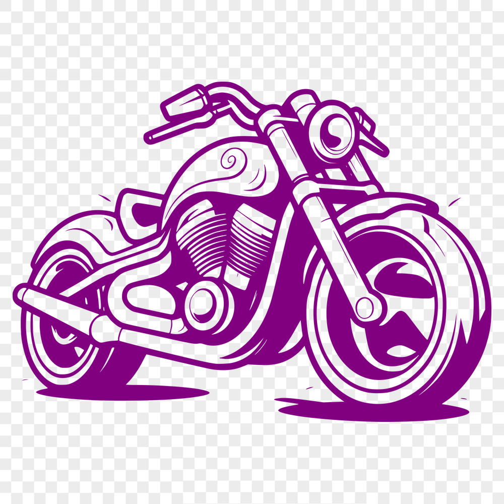 Unique Bike Illustration