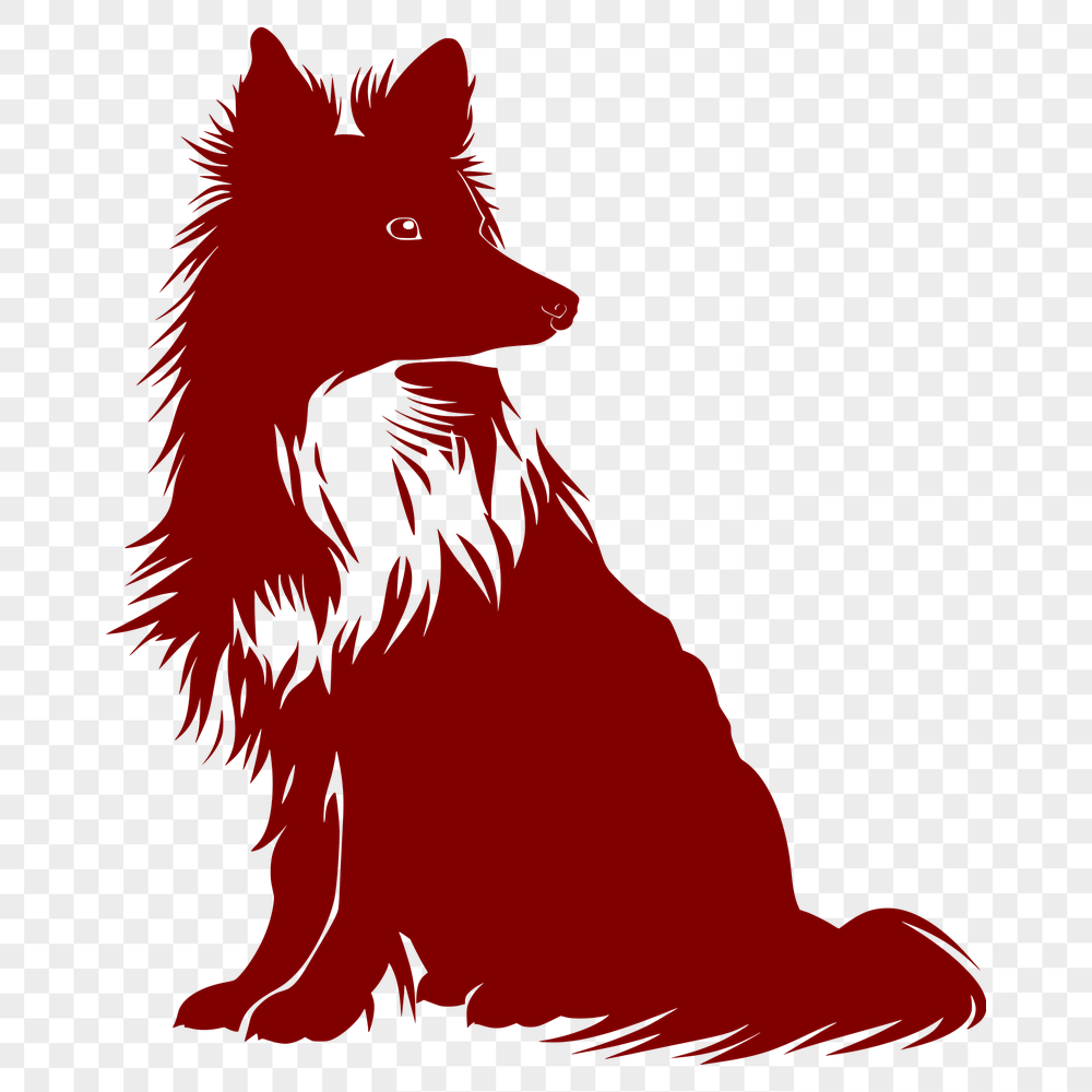 Free Unique Shetland Sheepdog Artwork