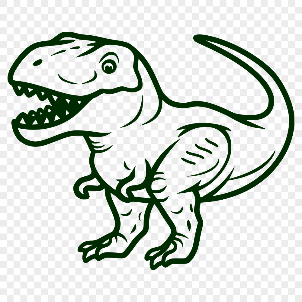 Artistic T Rex PNG