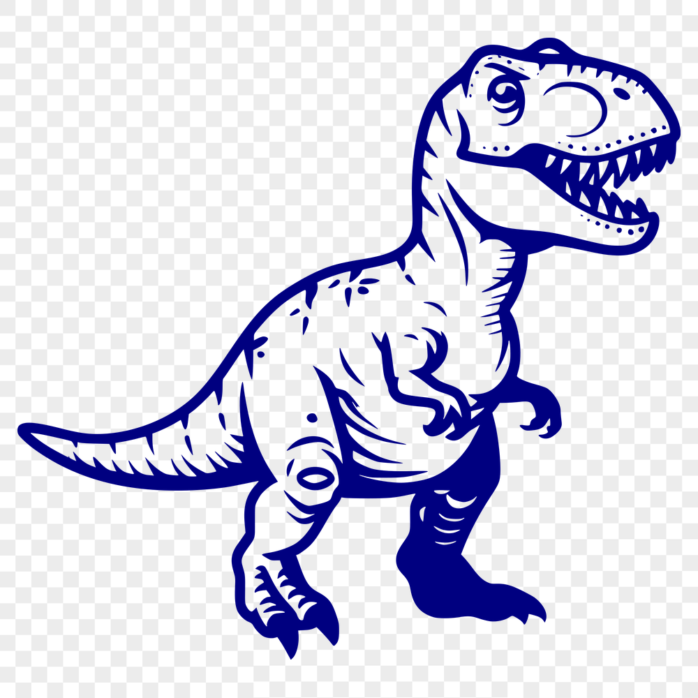 Free Beautiful T Rex Stencil