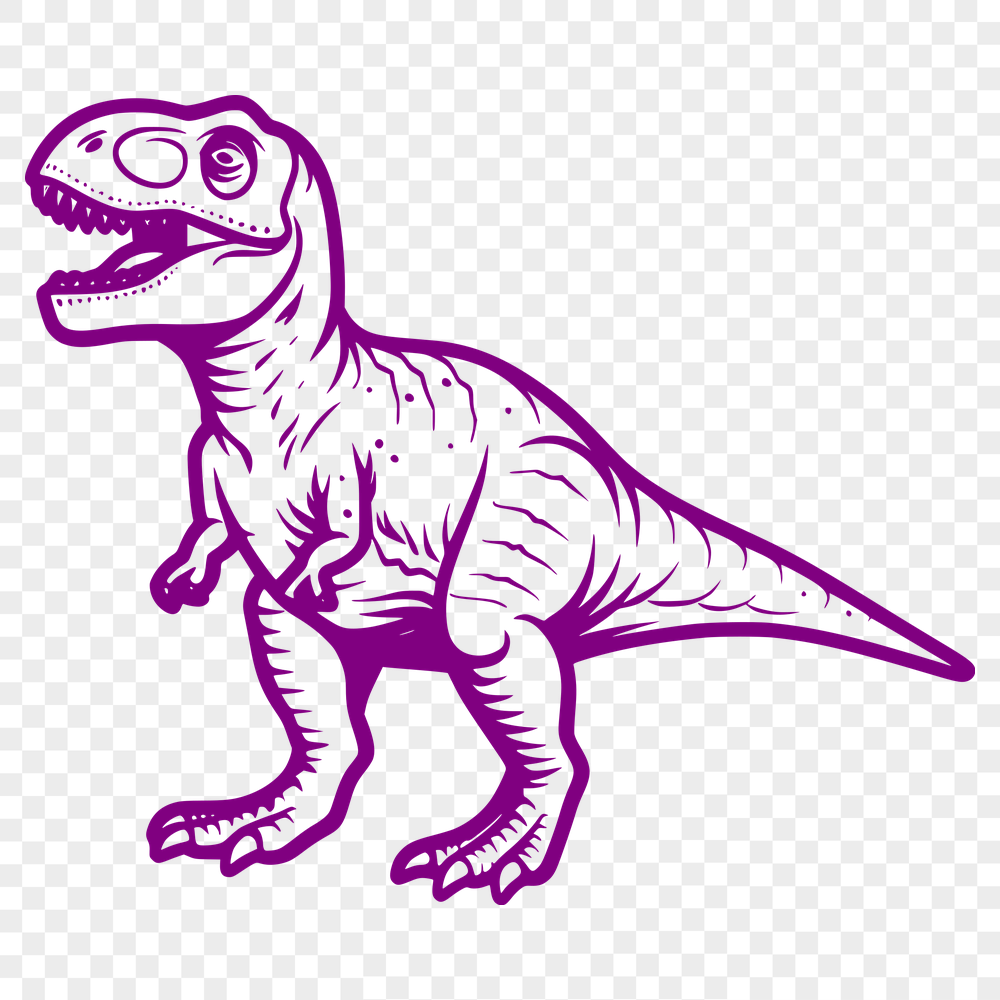 Unique T Rex In PDF