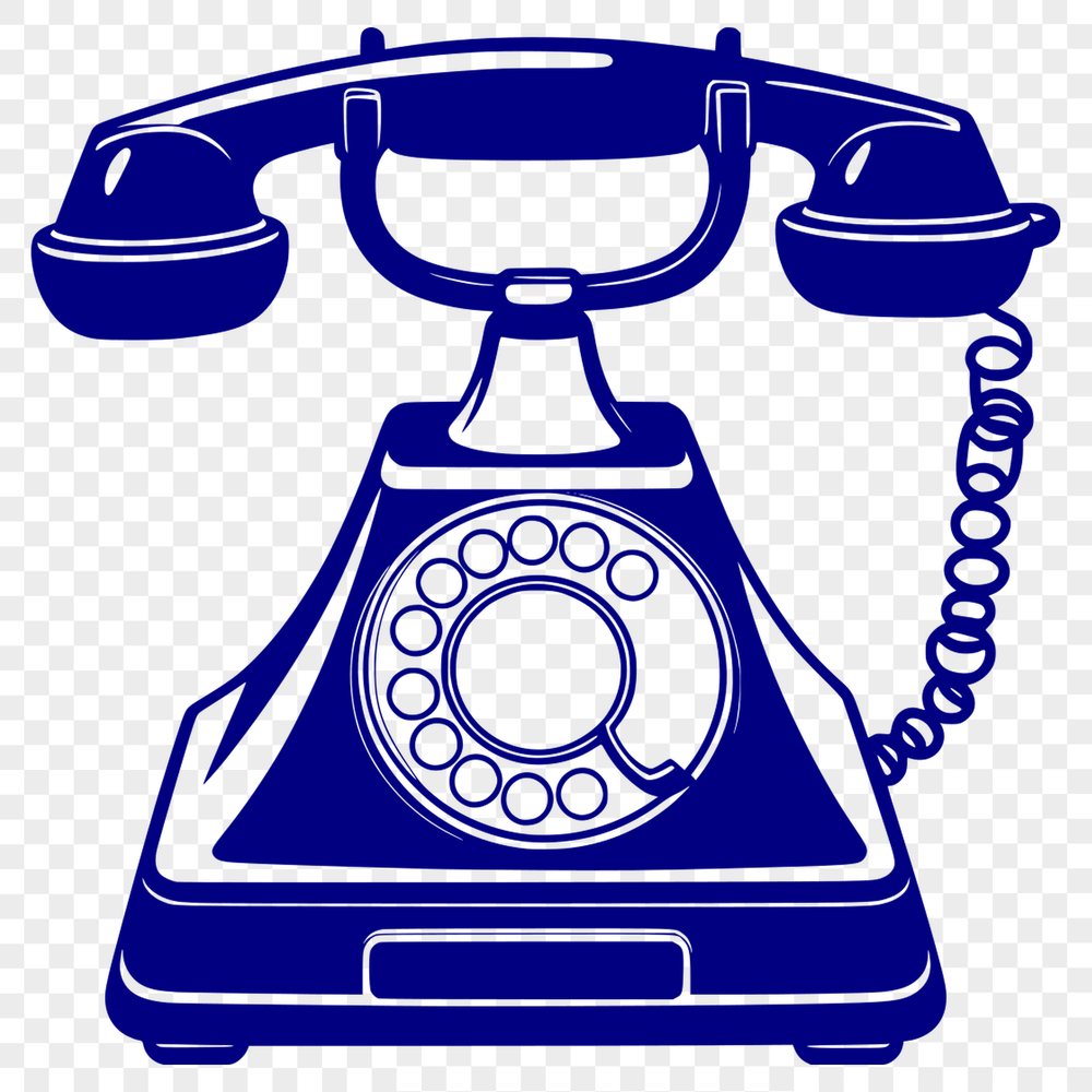 Vector Telephone Icon A digital representation of a telephone in vector format.