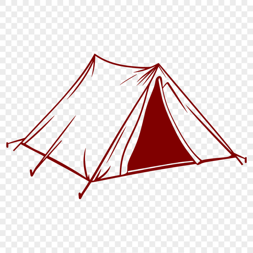 Unique Tent In DXF - Free Download