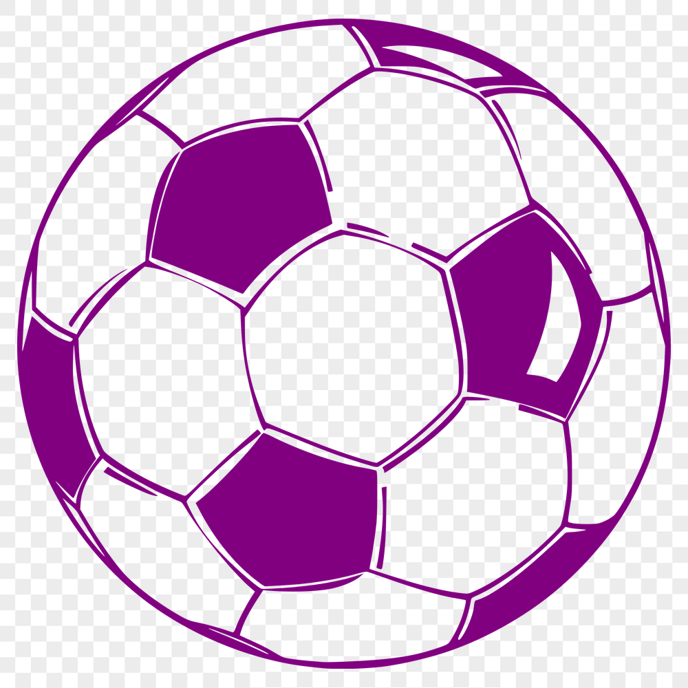 Unique Soccer Ball In SVG Format