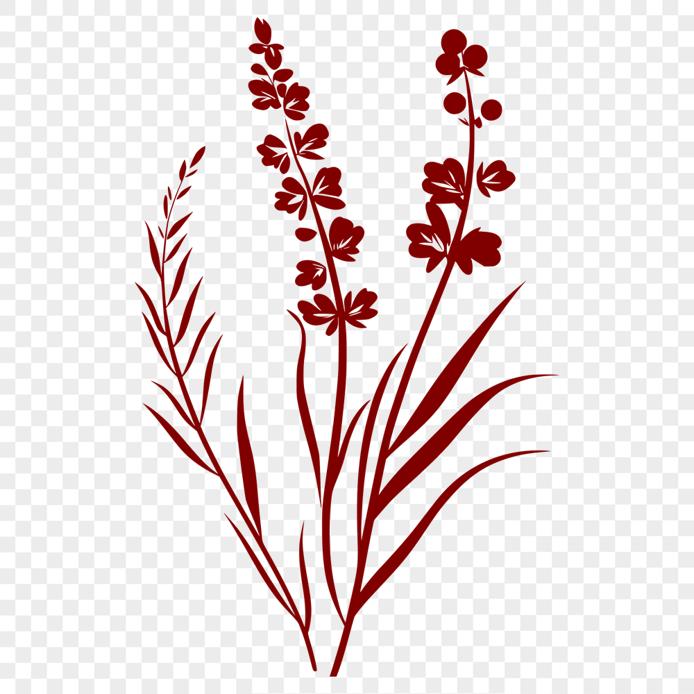 Unique Wild Flower - Laser SVG Free Download