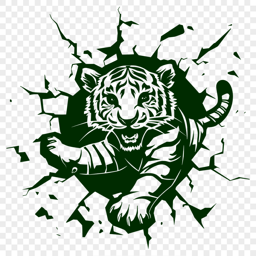 Artistic Tiger Image