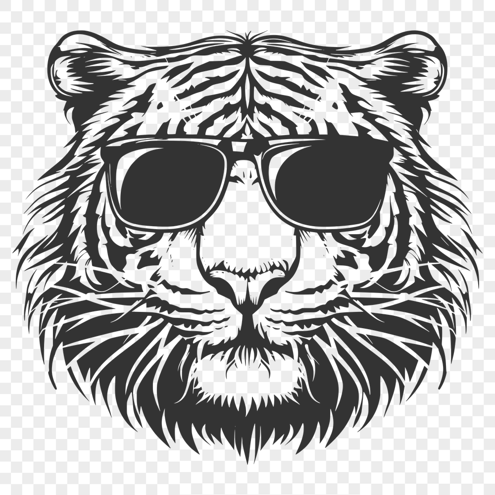 Unique Big Cat Wearing Sunglasses PDF