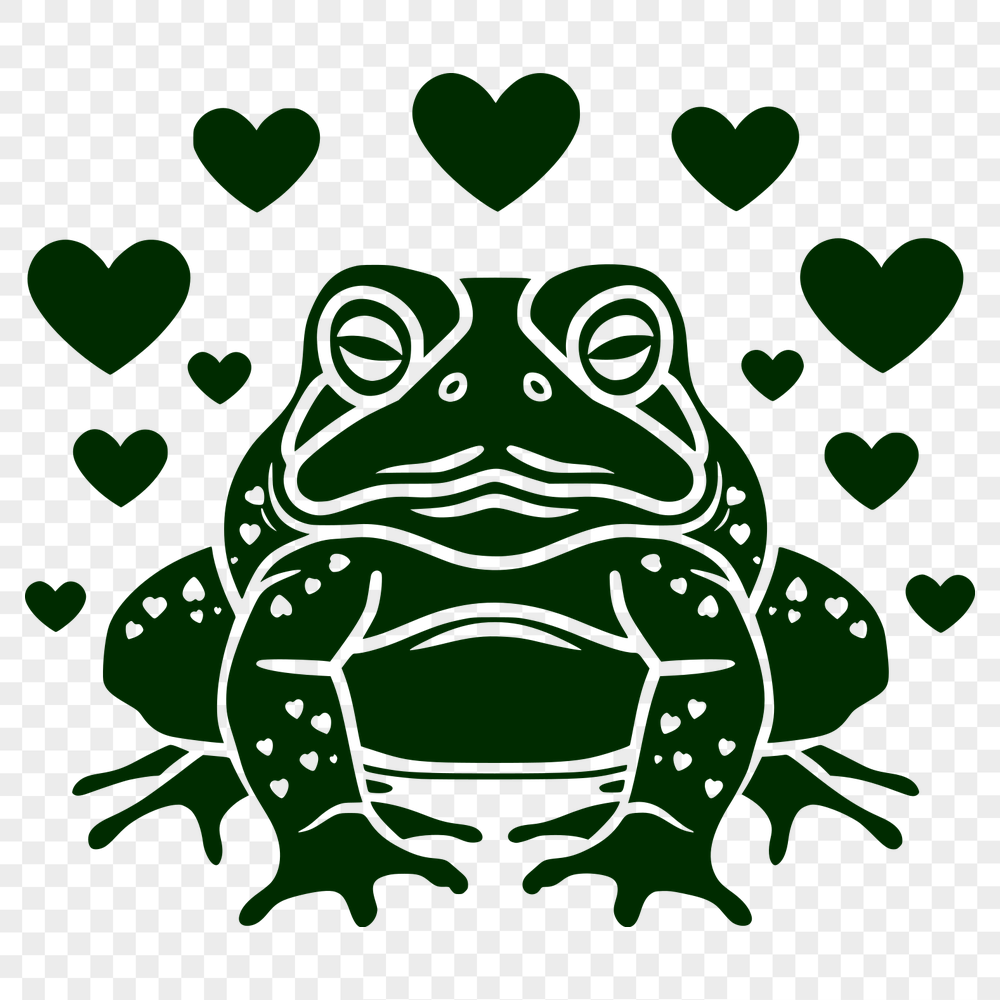 Free Artistic Toad Vector Image