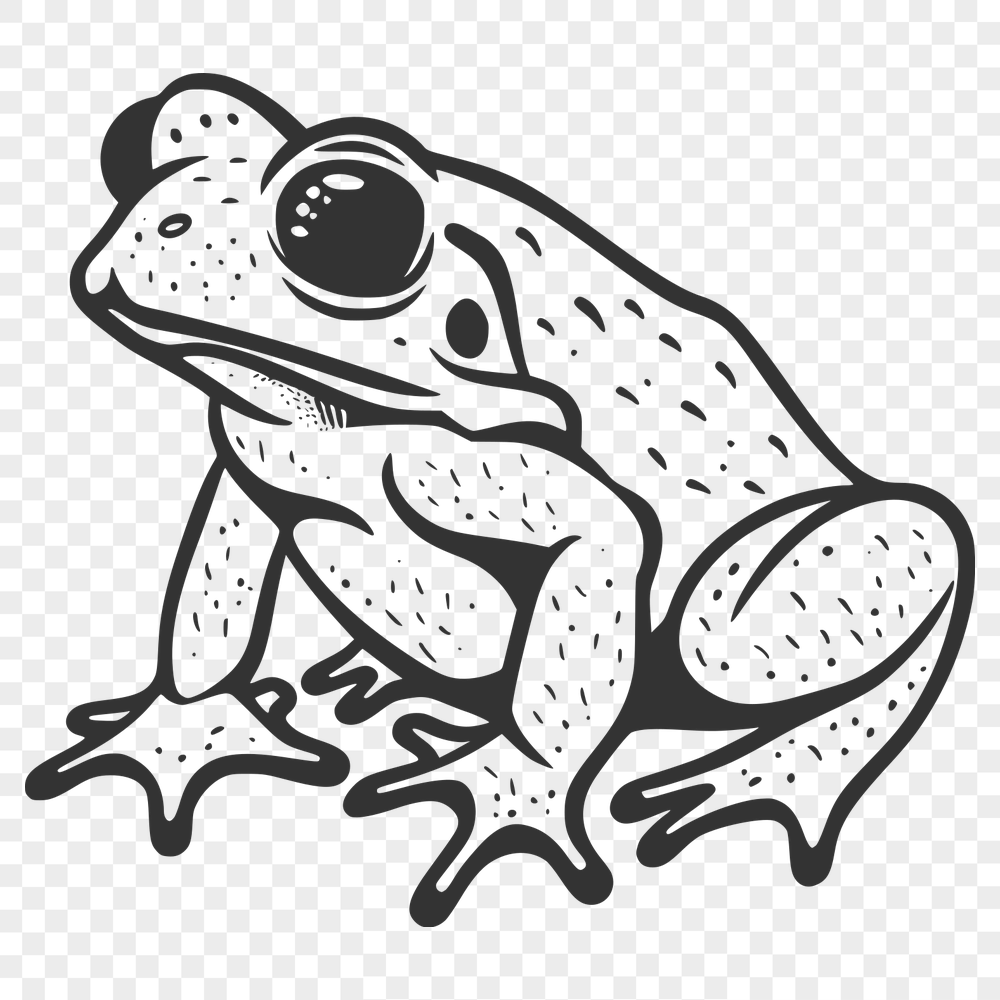 Artistic Toad Printable Image