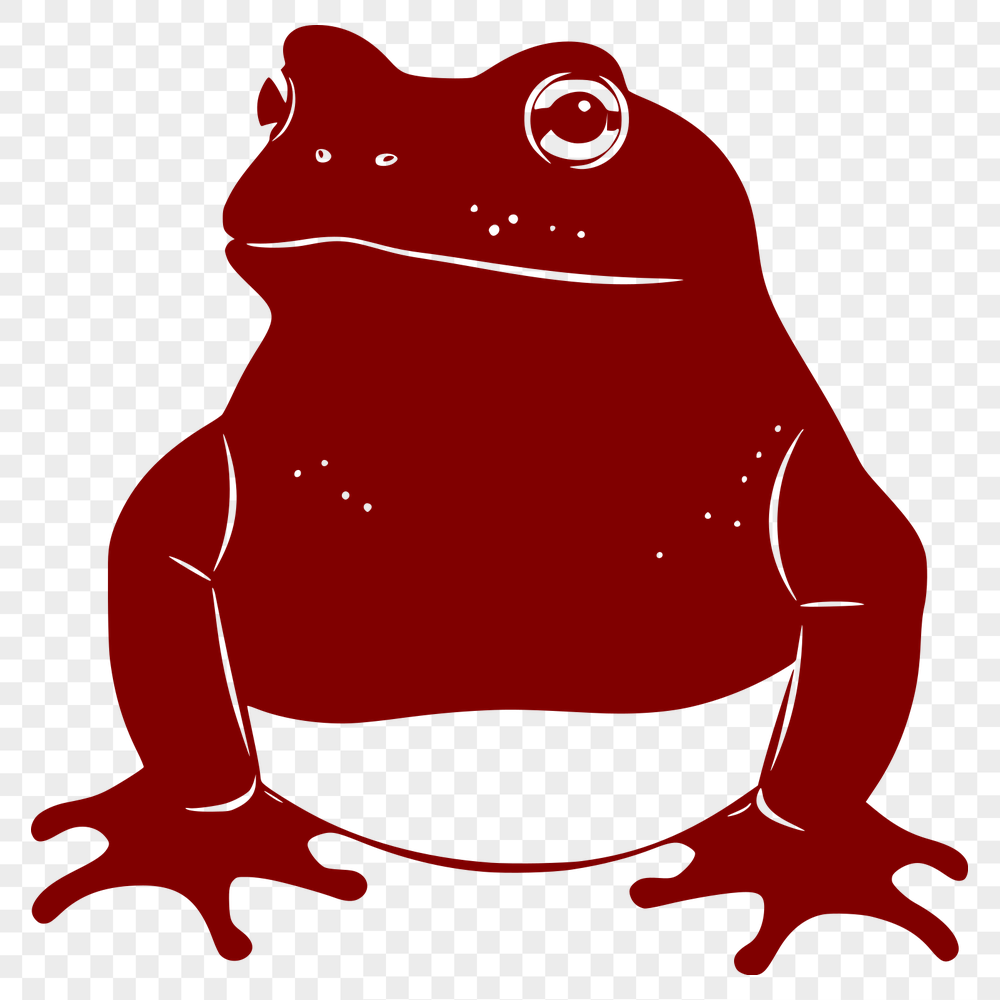 Stunning Toad Clipart