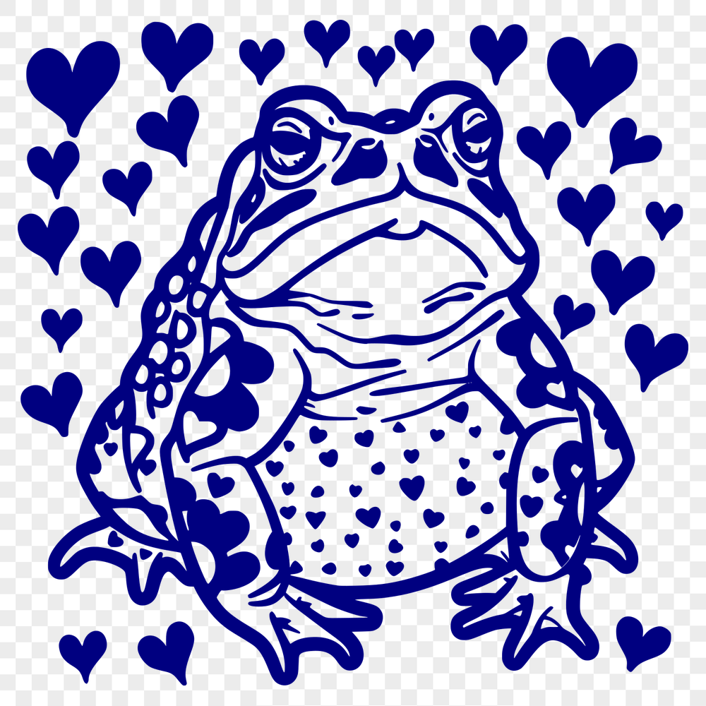 Free Free Toad Vector Art