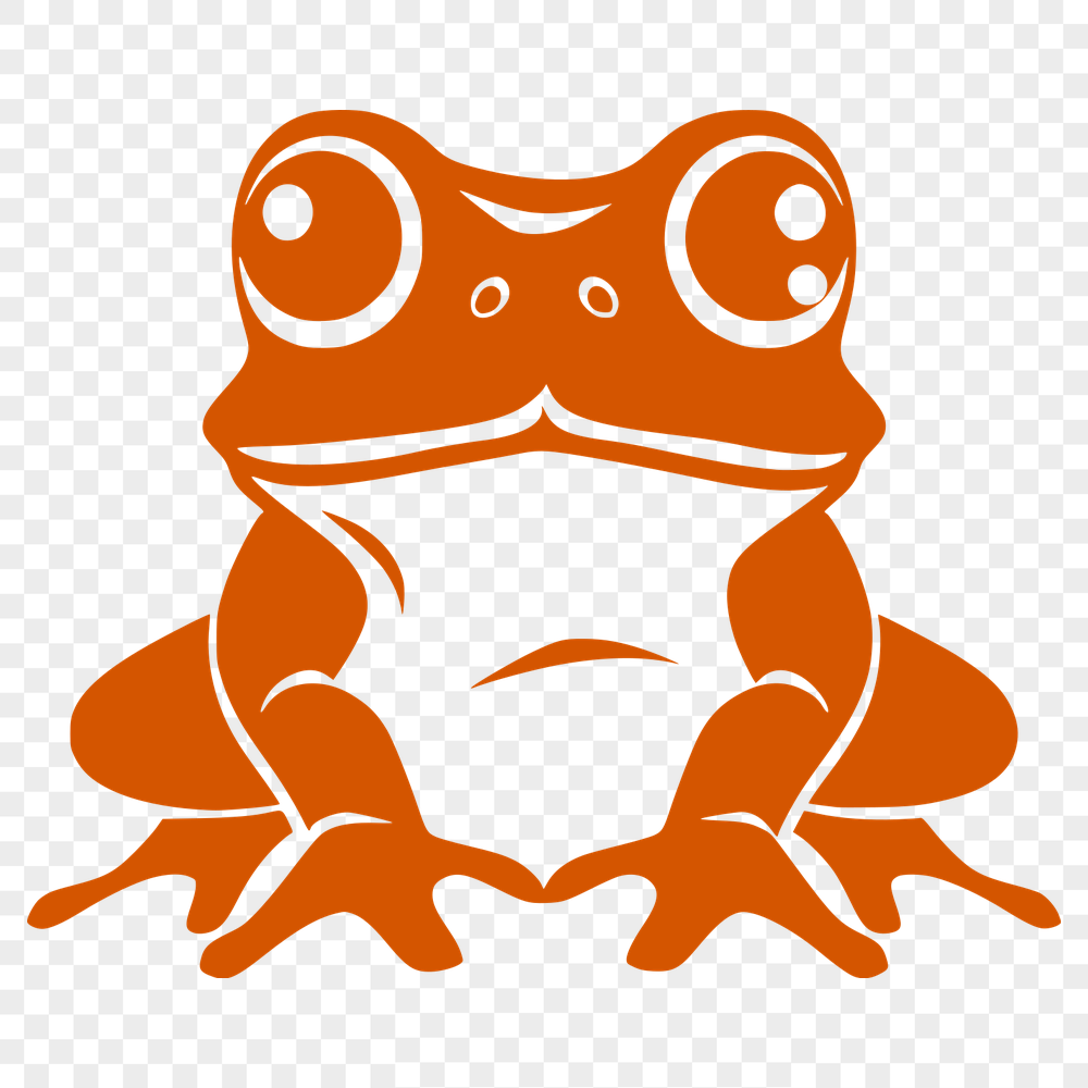 Artistic Toad SVG