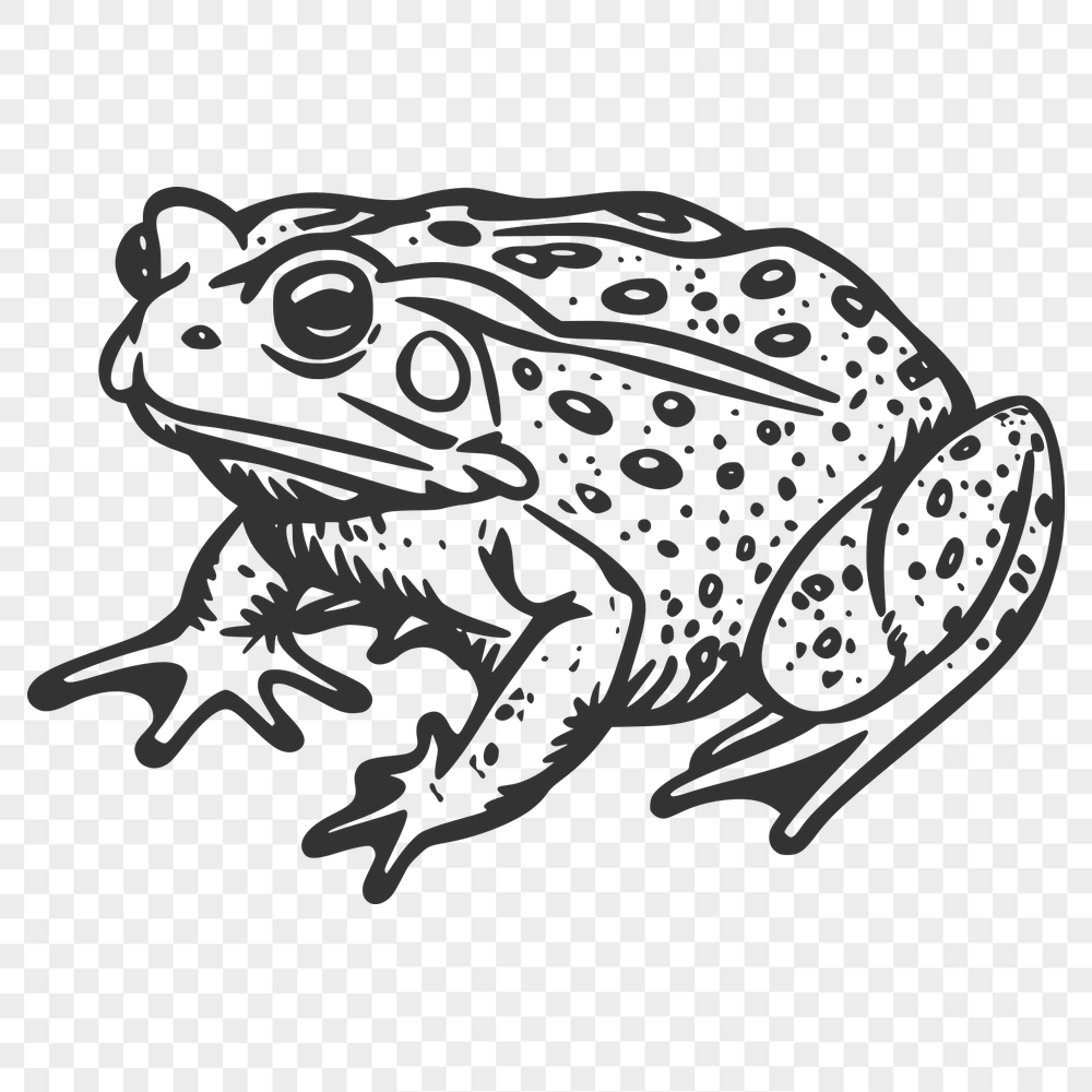 Free Free Toad Vector Illustration