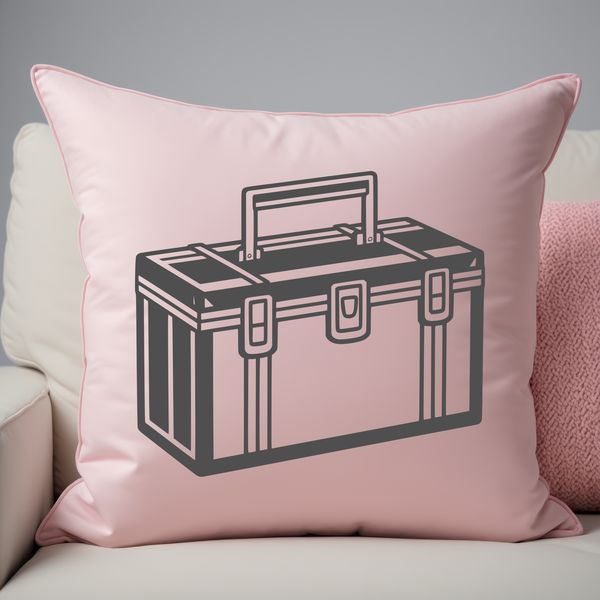 Toolbox SVG Icon A digital representation of a toolbox with various tools and equipment.