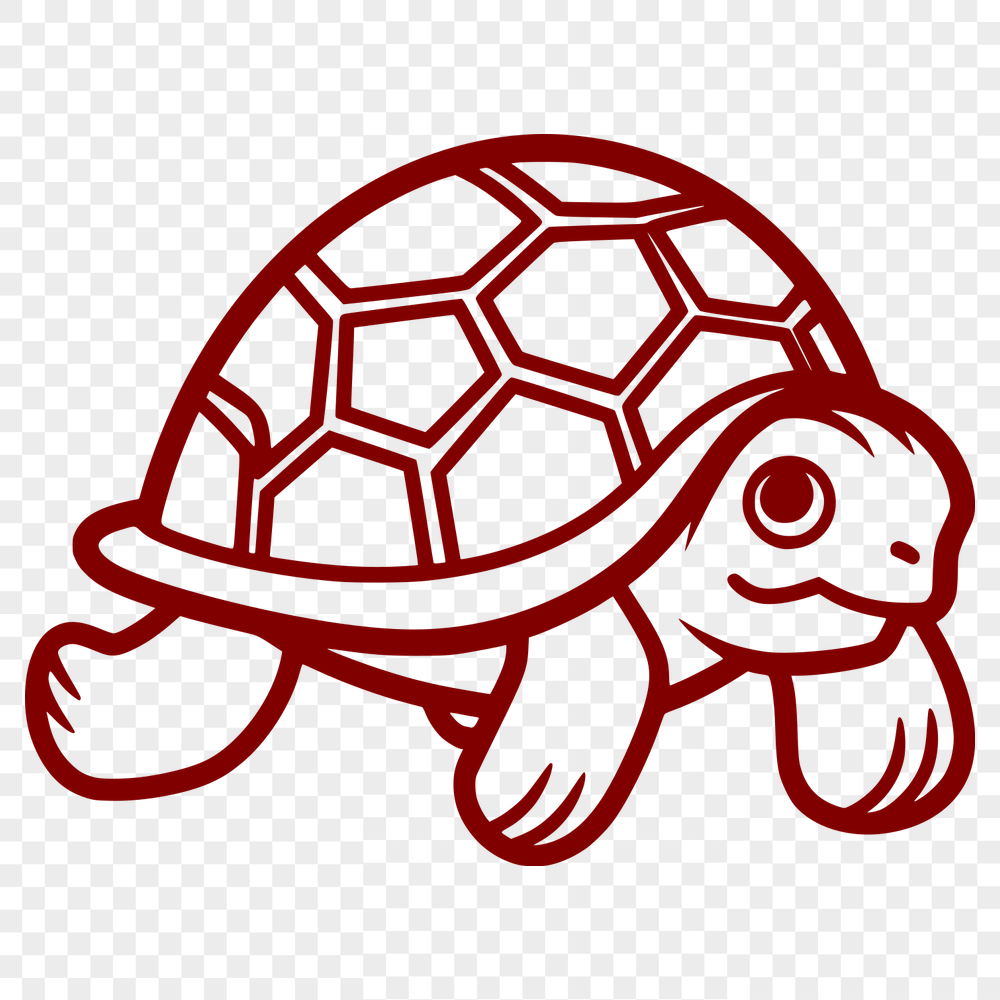 Stunning Tortoise SVG, PNG, PDF And DXF Files