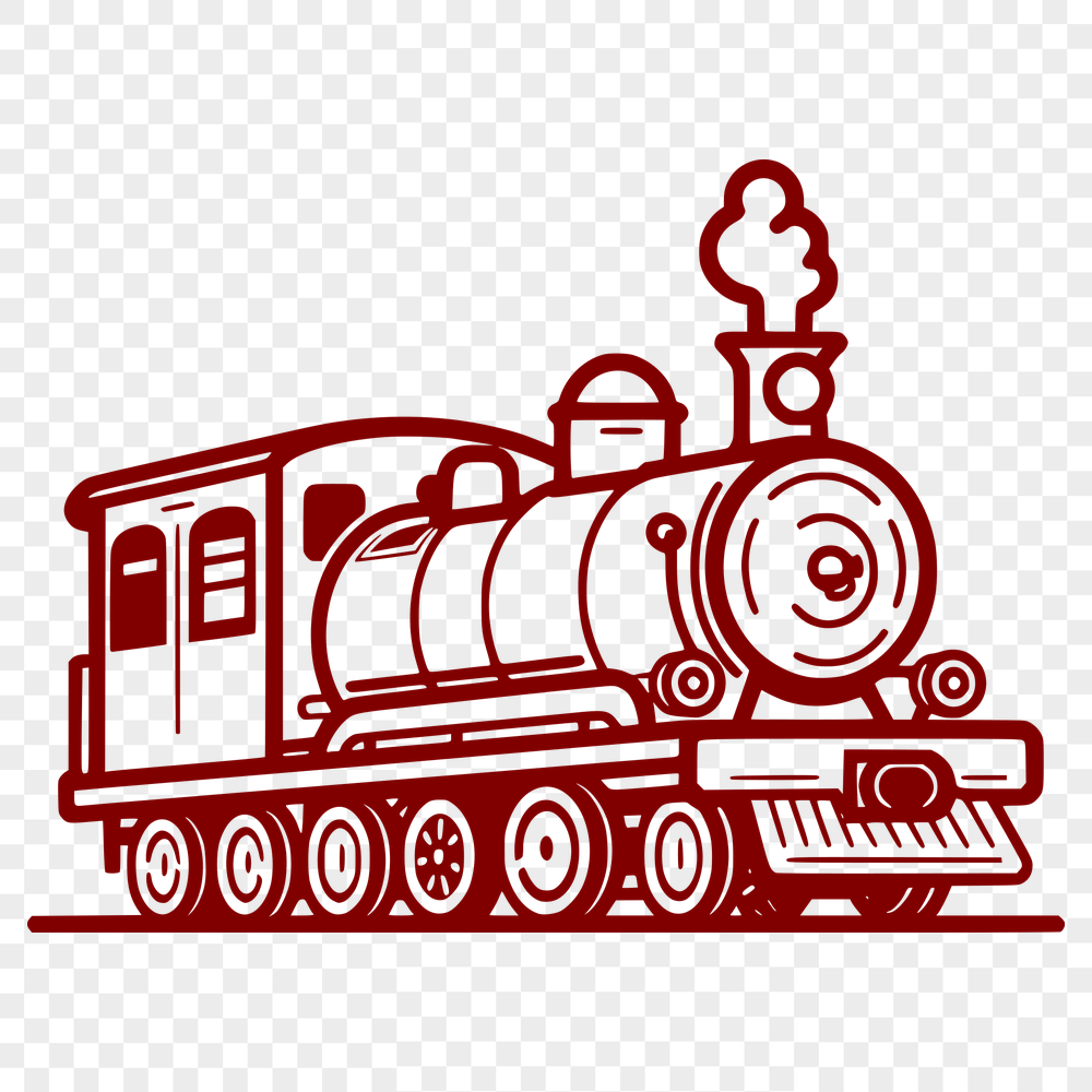 Free Stunning Train Template