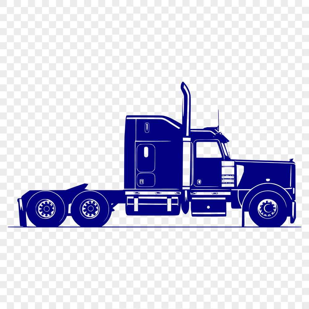 Unique Truck Vector Illustration