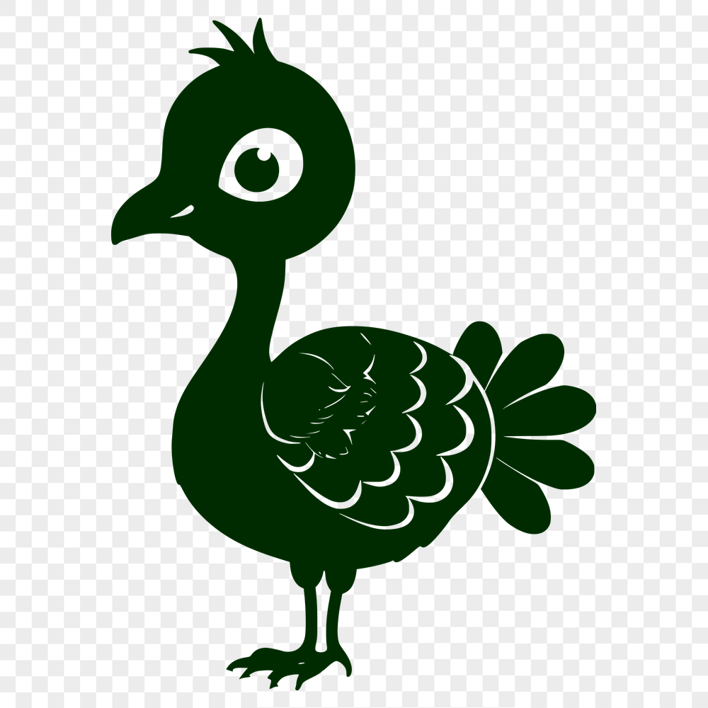 Artistic Turkey Printable Image