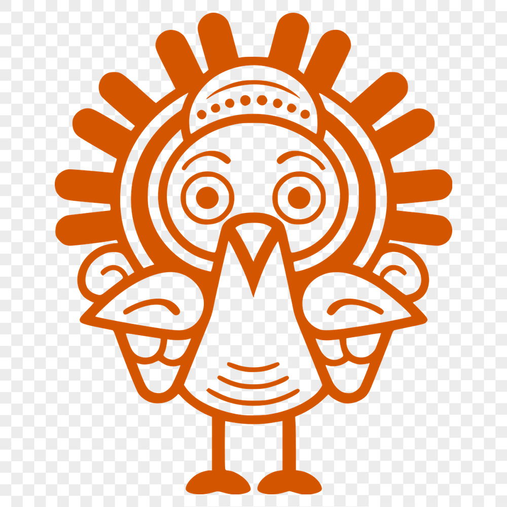 Creative Turkey Clip Art