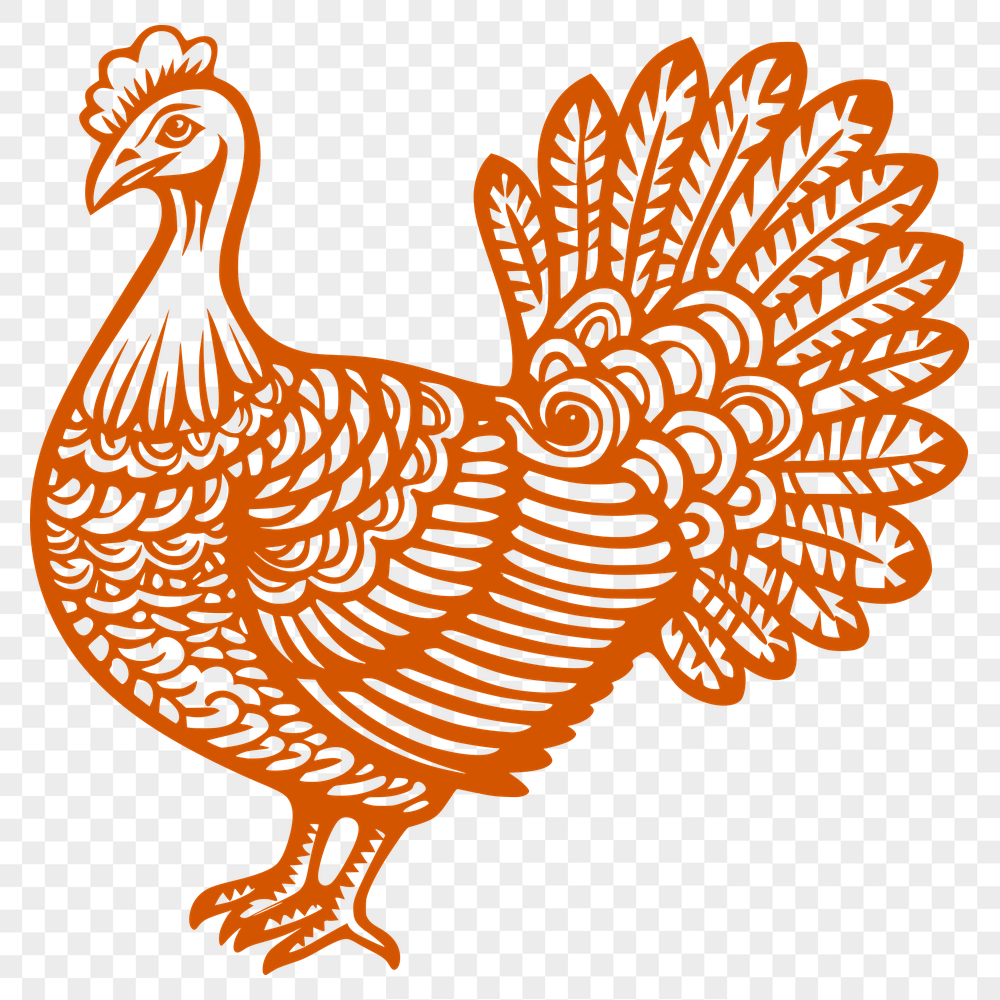 Free Beautiful Turkey Template