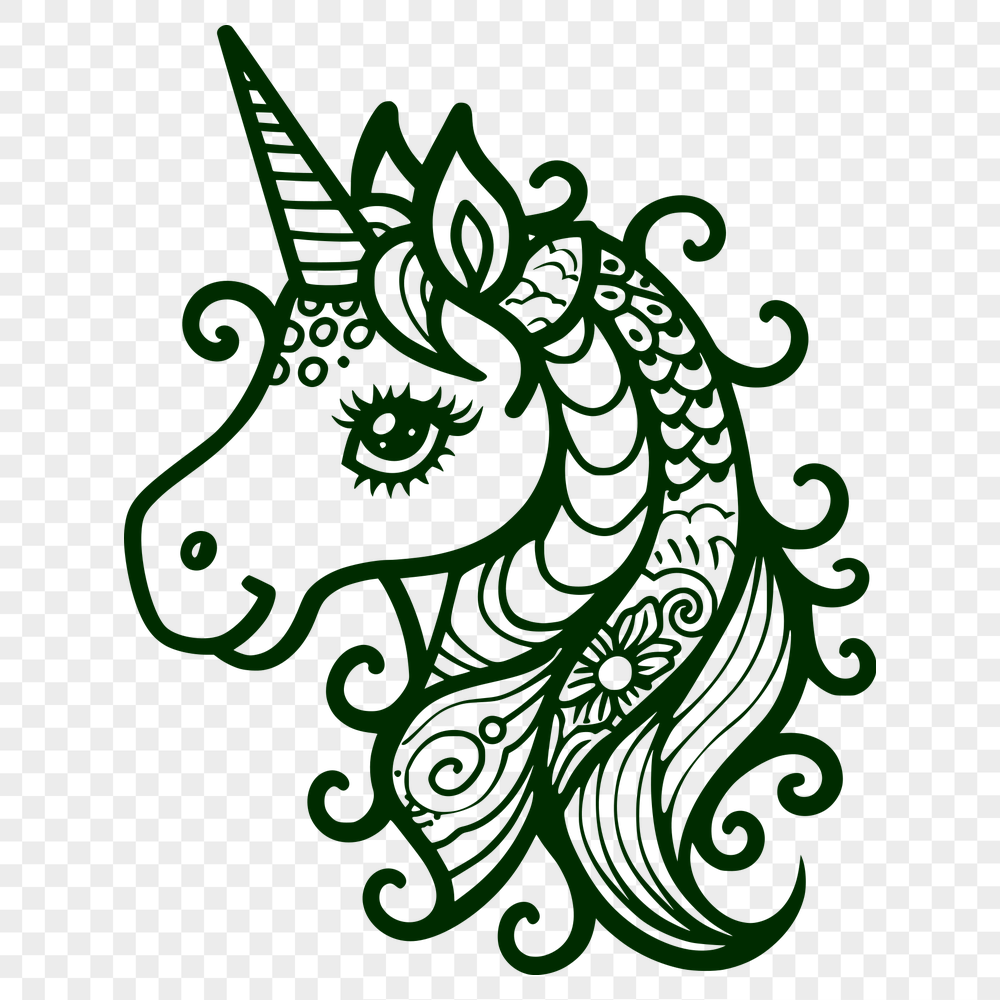 Beautiful Unicorn - For Cricut Project