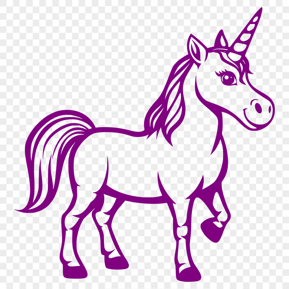 Cute Unicorn Clipart