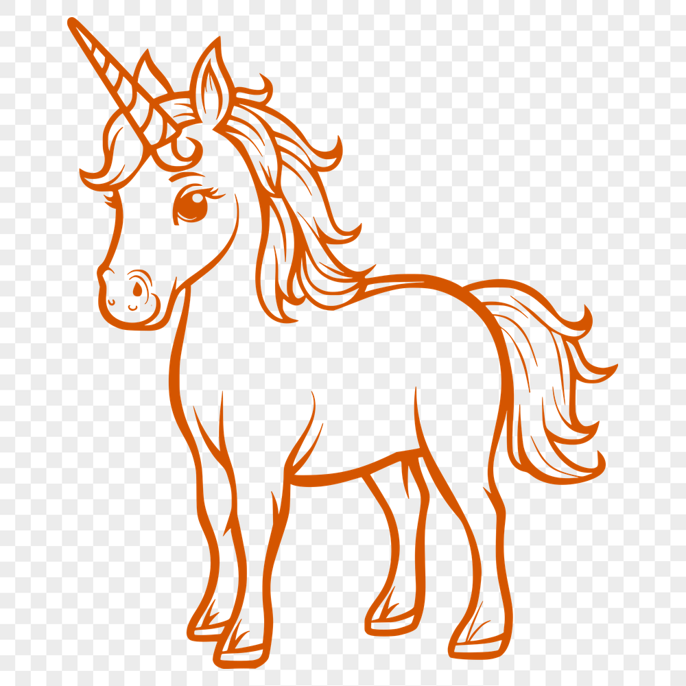 Free Free Unicorn Vector Image