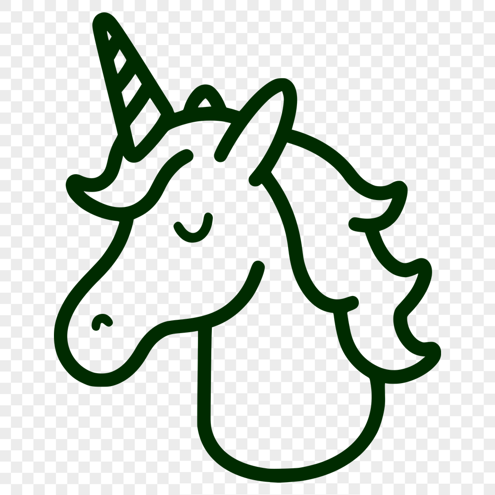 Unique Unicorn Clipart