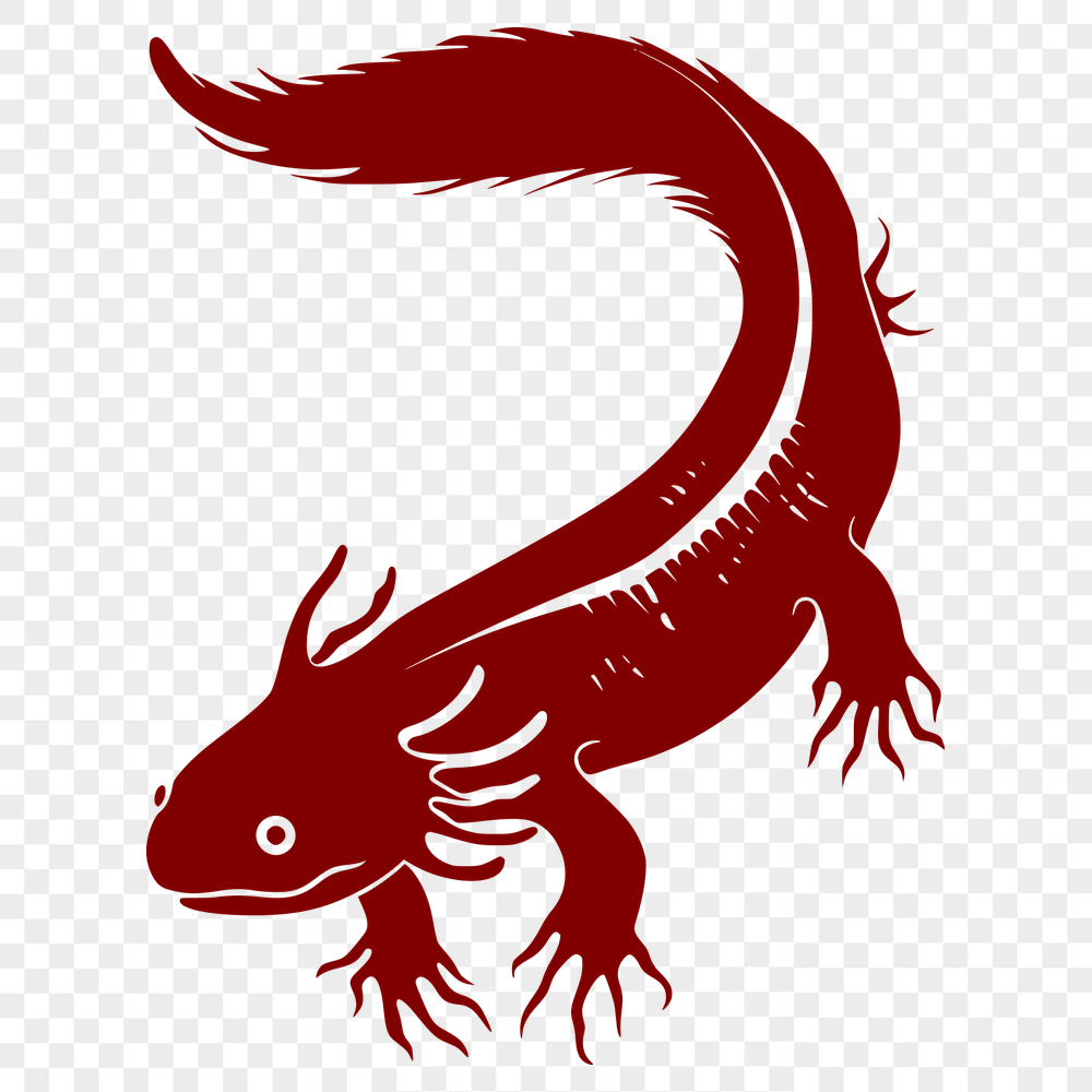 Stunning Axolotl Digital Artwork