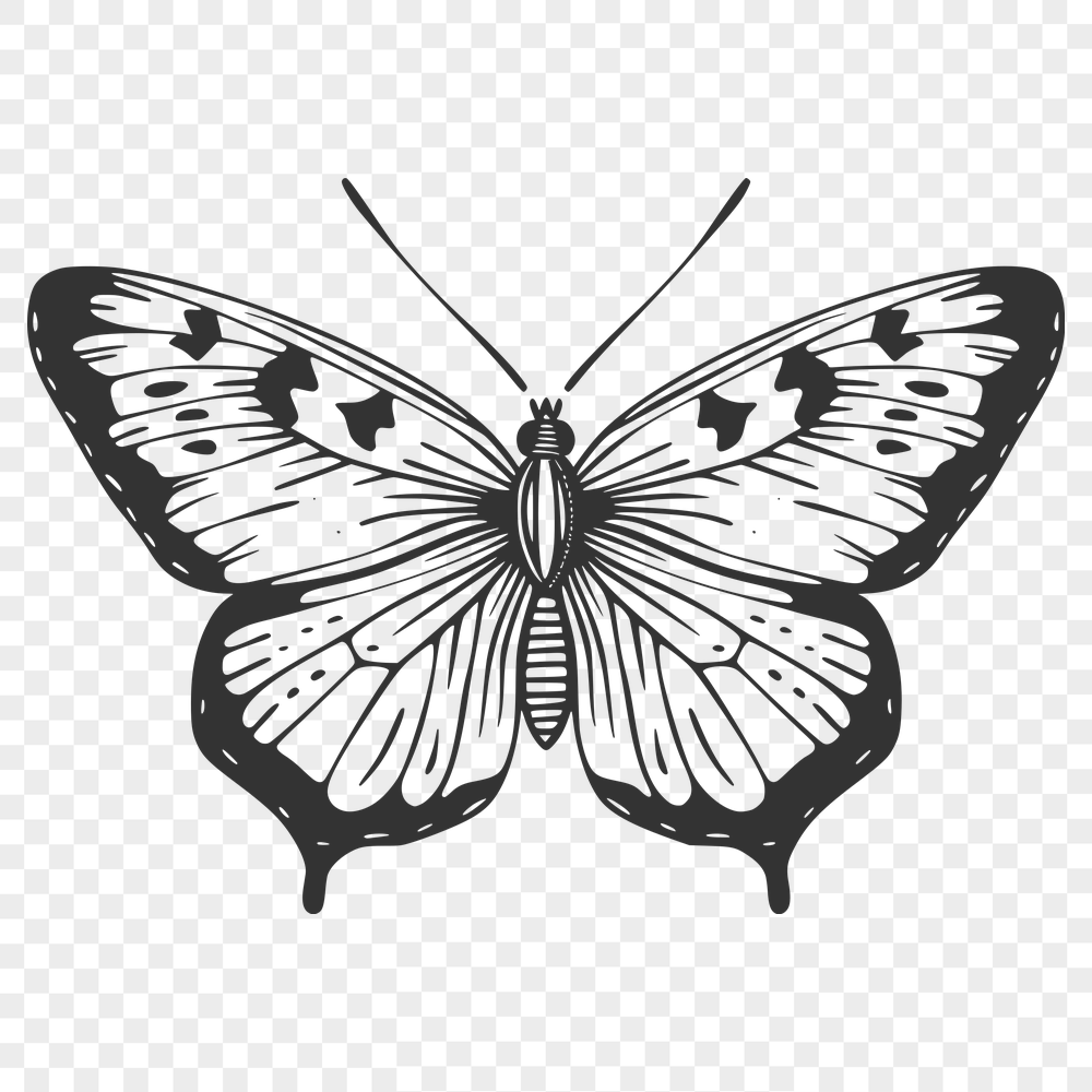 Creative Butterfly Illustration