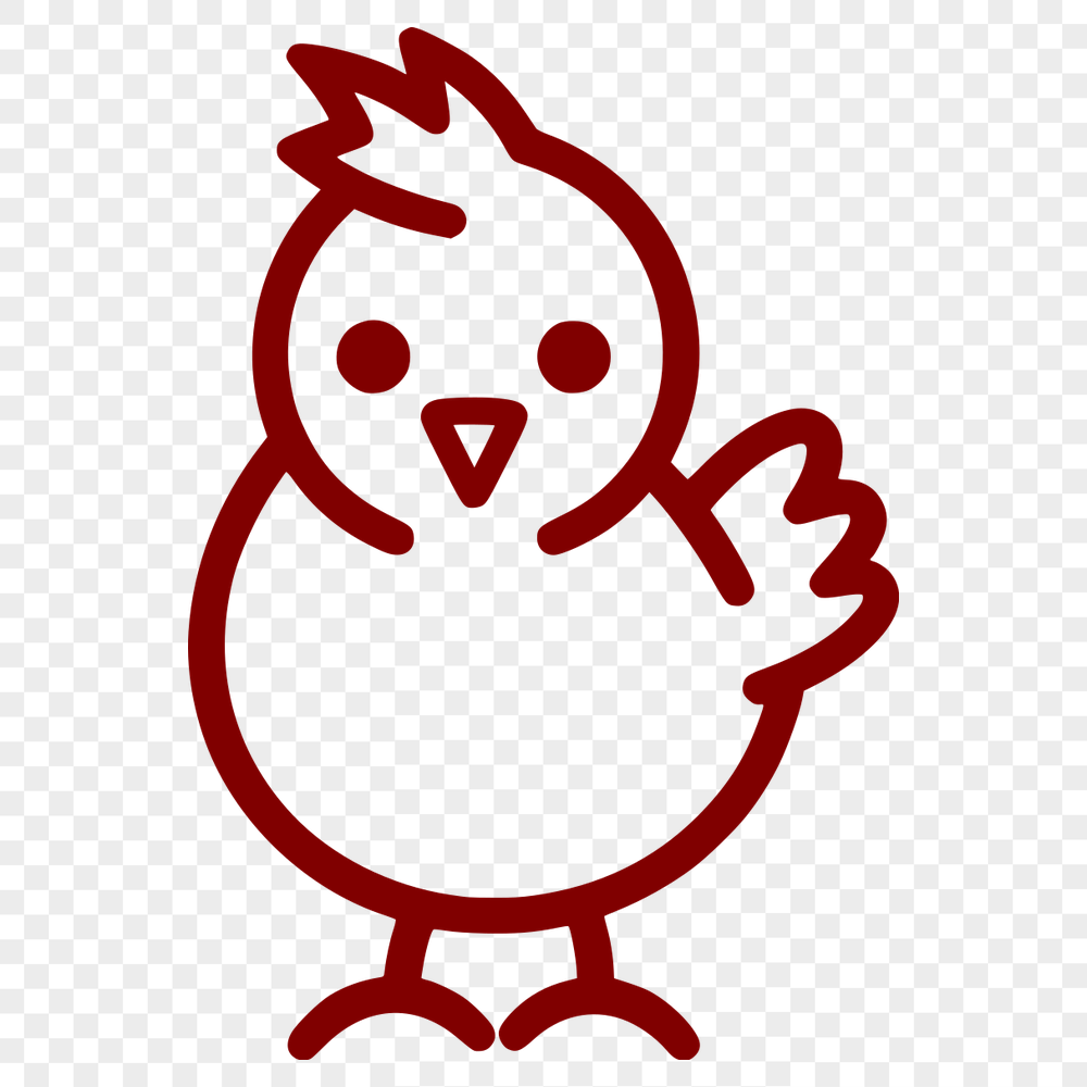 Free Creative Chick Digital Drawing