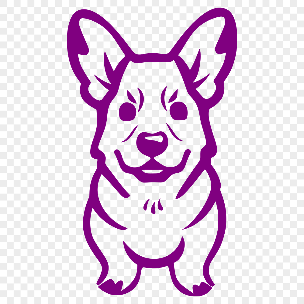 Stunning Corgi - For Vinyl Project